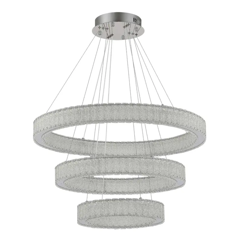 Люстра подвесная ST-Luce Хром/Хром LED 3*95W 3000K LATOZZO_preview_2