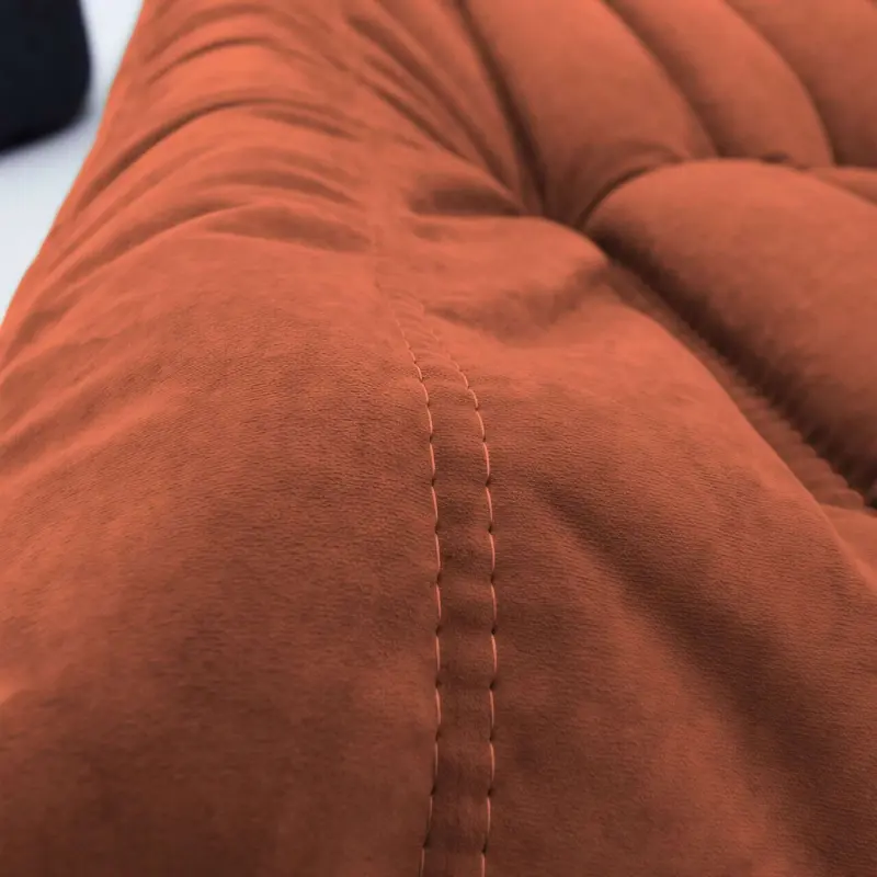 Бескаркасное кресло-шезлонг Француз BeanBag 90*35 / микровелюр, Морковь_preview_4
