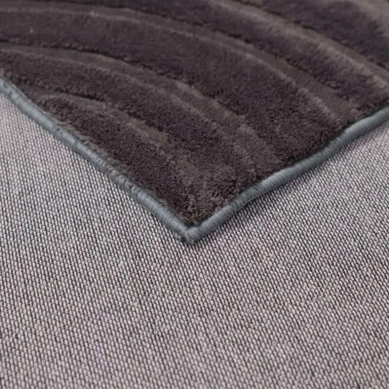 Ковер GEOMETRY FAUX FUR, геометрия, темно-серый 160*200см_preview_5