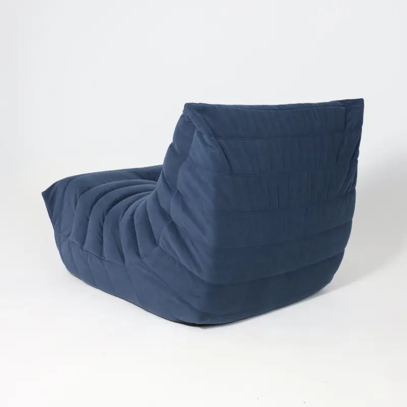 Бескаркасное кресло Француз SLIM BeanBag 70*35 / микровелюр, Джинс_preview_17