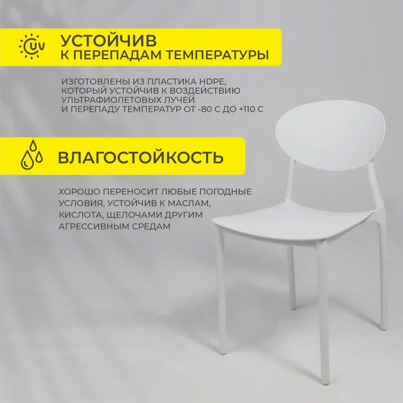 Стул PEPPI, белый_preview_5