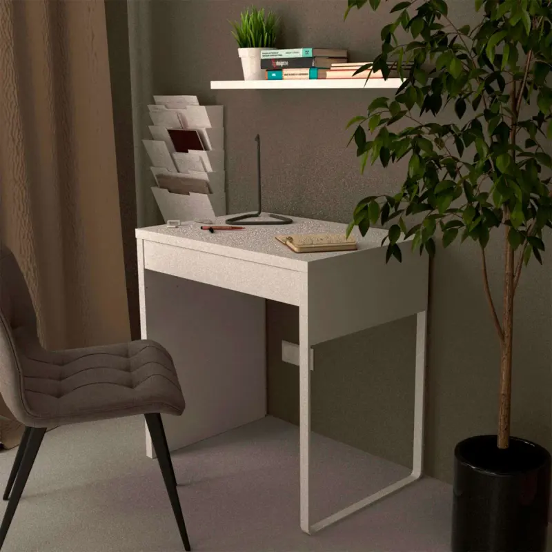 Стол письменный КОМПИ 73, 73х75х50, белый_preview_10