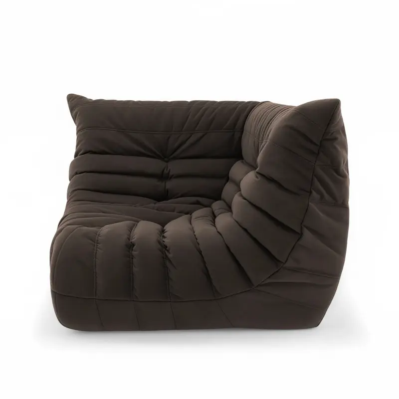 Бескаркасное кресло-угол Француз BeanBag 108*35 / микровелюр, Шоколад_preview_2