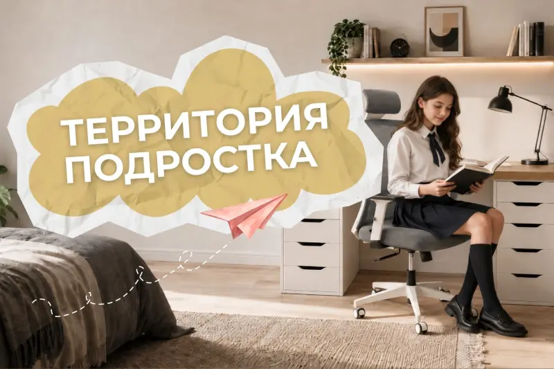 Как подготовить комнату подростка к новому учебному году превью