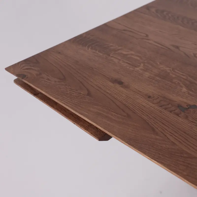 Стол СИДЛИ раздвижной, 136(196)*80*76, дуб мореный / черный муар_preview_8