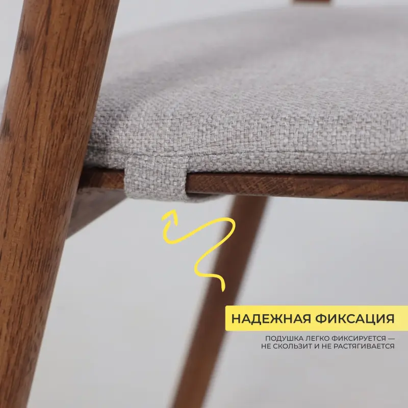 Подушка декоративная МИЛИНА, серая рогожка Jazz18, 40,6*45_preview_6