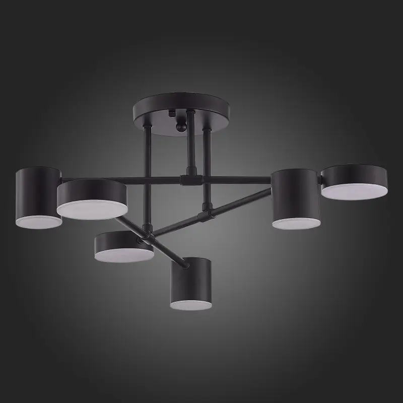 Светильник потолочный Черный/Черный LED 6*7W 4000K NOBEL_preview_5