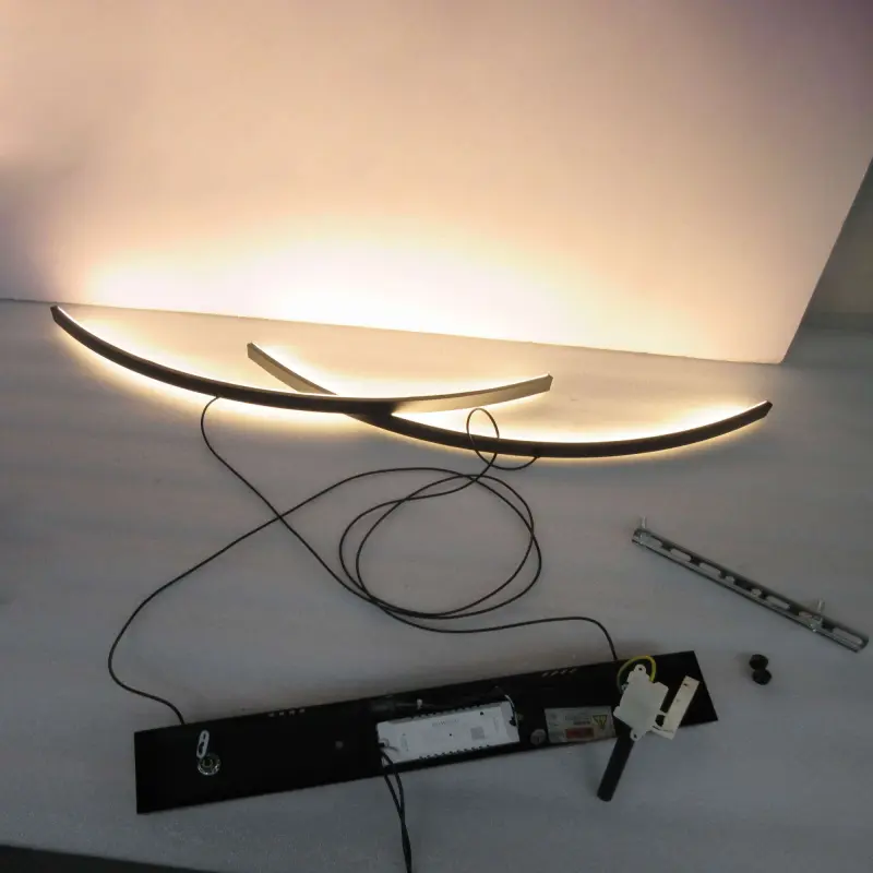 Светильник WAVE, потолочный, LED, 100 см x 2 шт, чёрный_preview_5