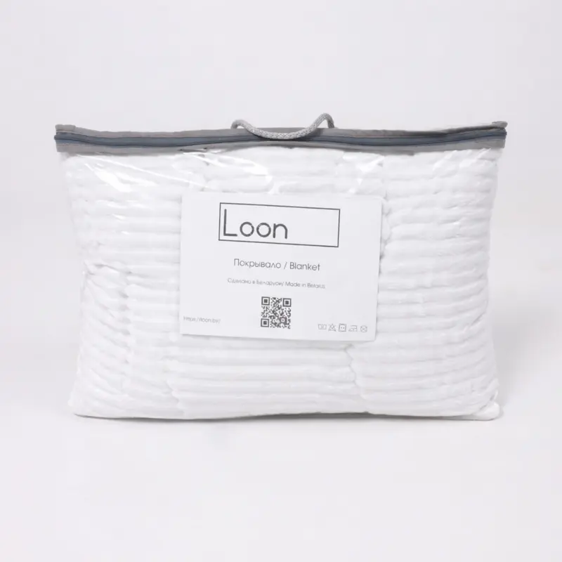 Плед LOON LNZ, 220*200см, белый-7_preview_7