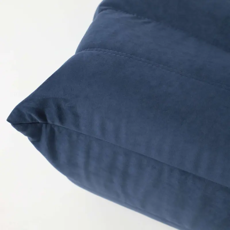 Бескаркасное кресло Француз SLIM BeanBag 70*35 / микровелюр, Джинс_preview_14