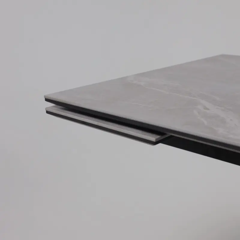 Стол AV 2119, МДФ+керамика, раздвижной 1200 (1800)*800 серый, матовый LARKA GREY/черный_preview_14