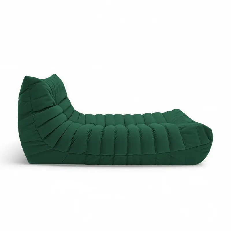 Бескаркасное кресло-шезлонг Француз BeanBag 90*45 / микровелюр, Джунгли_preview_2