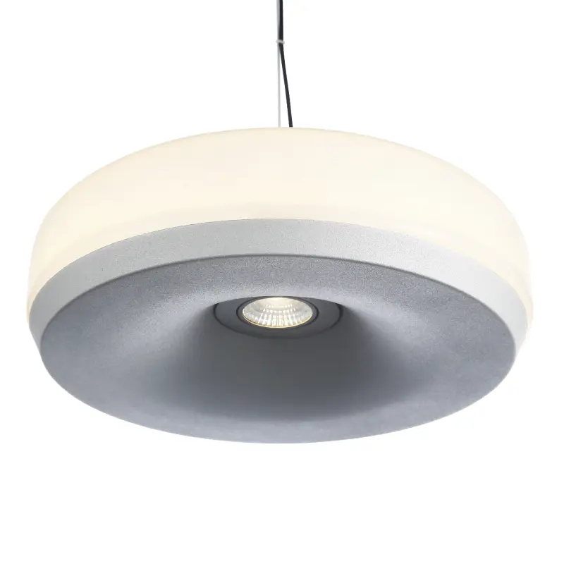 Светильник подвесной ST-Luce Серый/Молочный LED 1*42W 3000K RIPPLE_preview_3