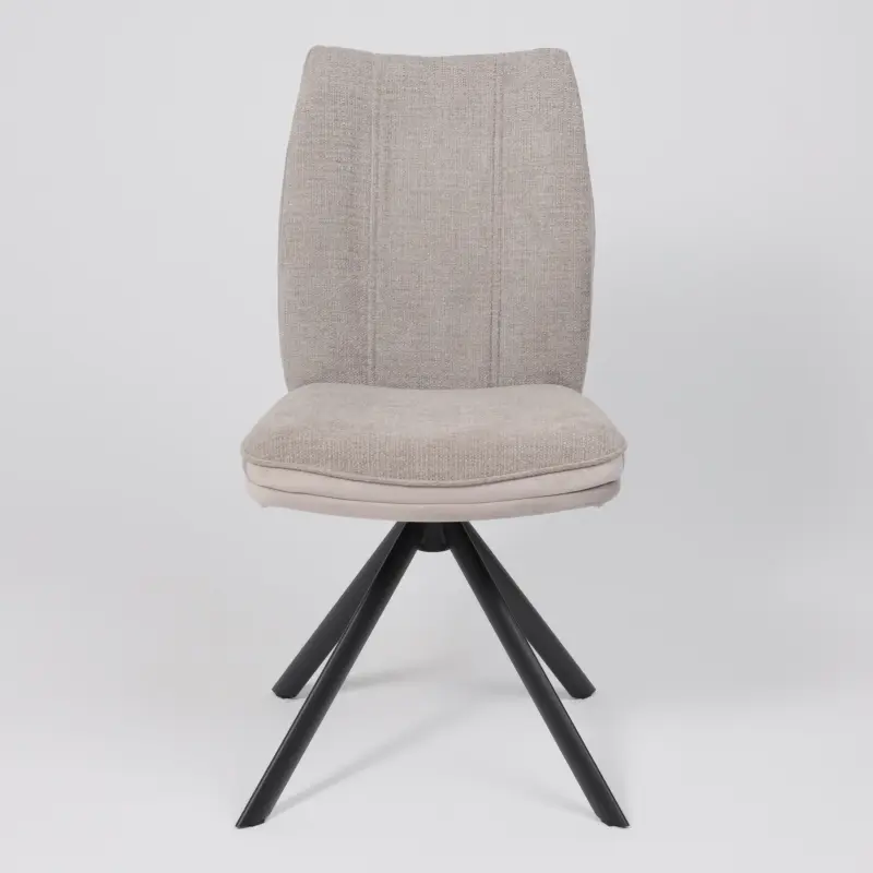 Стул SMART-R 360, g05 GREY BEIGE шенилл LUX - d07 PEARL GREY LUX\черный_preview_5