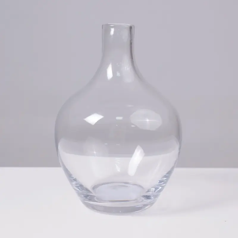 Ваза стеклянная FOAM, прозрачная, 13*20см_preview_2