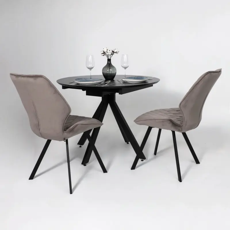 Стул Rafael M, d05 CAPPUCCINO LUX\черный_preview_6