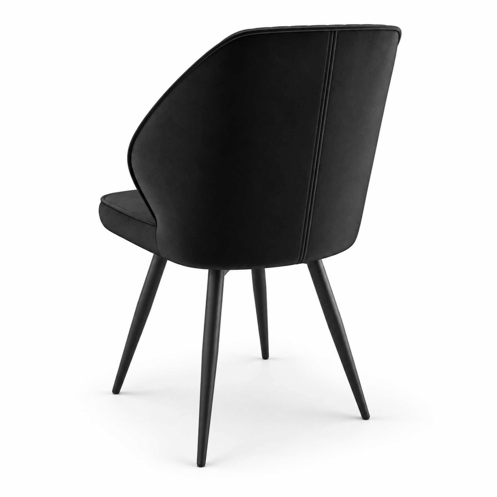Стул MICHAEL-R1 360, d24 BLACK LUX\черный_preview_2