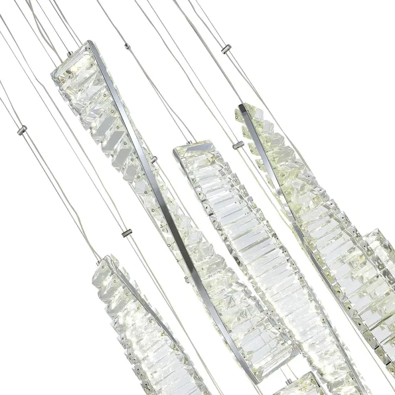 Светильник подвесной ST-Luce Хром/Прозрачный LED 1*99W 4000K ELICA_preview_4