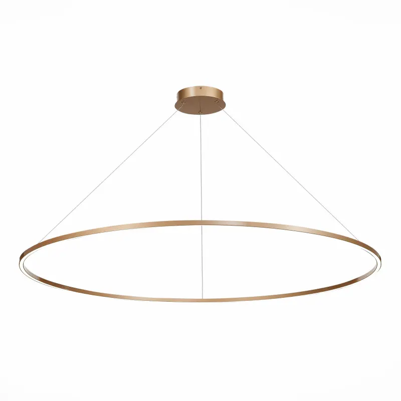 Светильник подвесной ST-Luce Золотистый/Белый LED 1*72W 4000K Подвесные светильники_preview_3