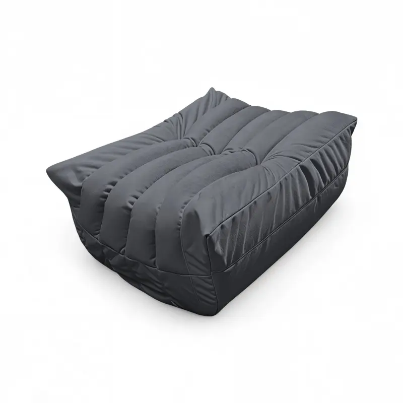 Бескаркасное кресло-пуф Француз BeanBag 90*35 / микровелюр, Шторм_preview_2