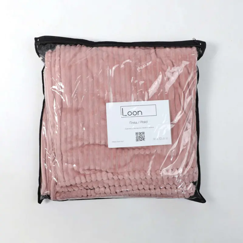 Плед LOON LNZ, 220*200см, розовый-17_preview_7