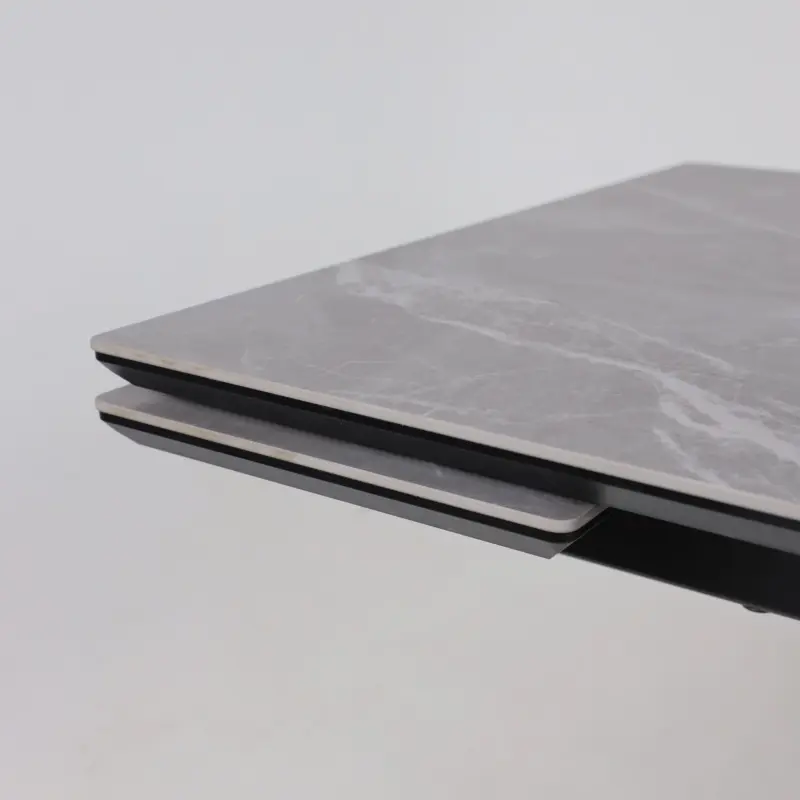 Стол ДЖЕК-140, раздвижной 140(30+30)х85, STONE GREY ST CER/Черный_preview_12