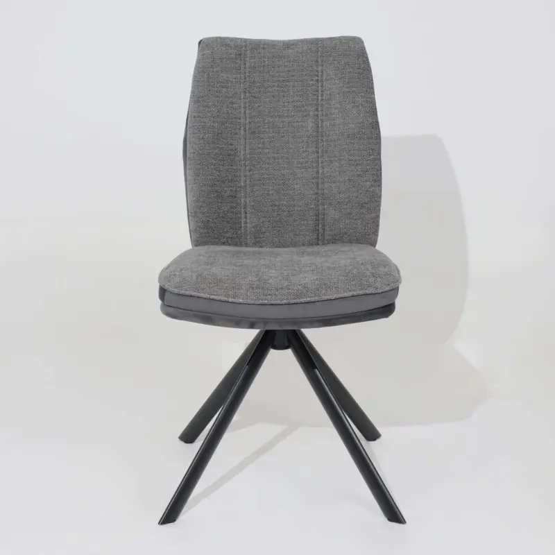 Стул SMART-R 360, g22 GRAPHITE шенилл LUX - d10 HEMATITE LUX\черный_preview_5