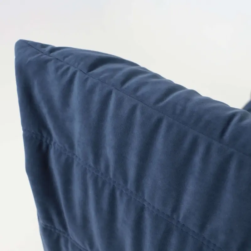 Бескаркасное кресло Француз SLIM BeanBag 70*35 / микровелюр, Джинс_preview_15