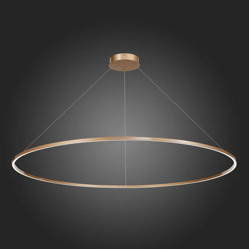 Светильник подвесной ST-Luce Золотистый/Белый LED 1*72W 4000K Подвесные светильники_preview_2