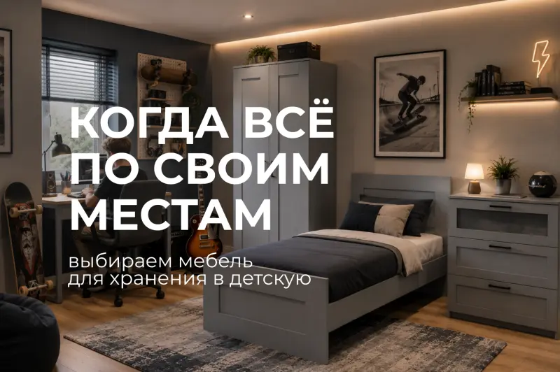 Школьные вещи без хаоса: где хранить форму, рюкзак, книги и спортивные вещи превью
