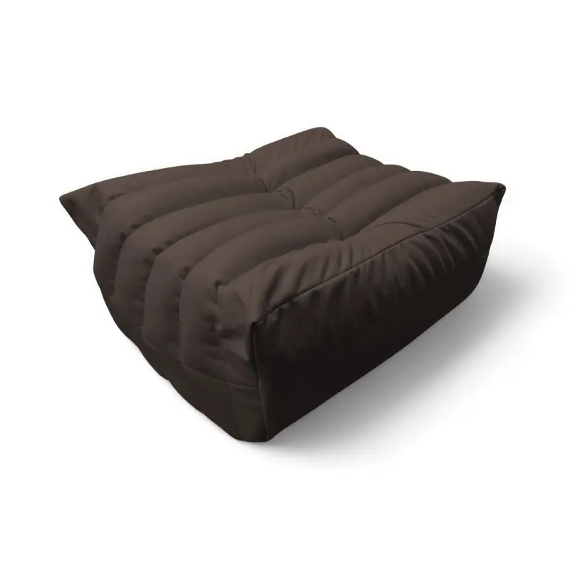 Бескаркасное кресло-пуф Француз BeanBag 90*35 / микровелюр, Шоколад фотография
