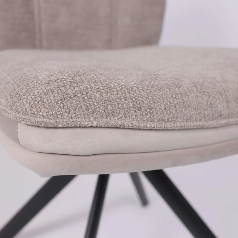 Стул SMART-R 360, g05 GREY BEIGE шенилл LUX - d07 PEARL GREY LUX\черный_preview_10