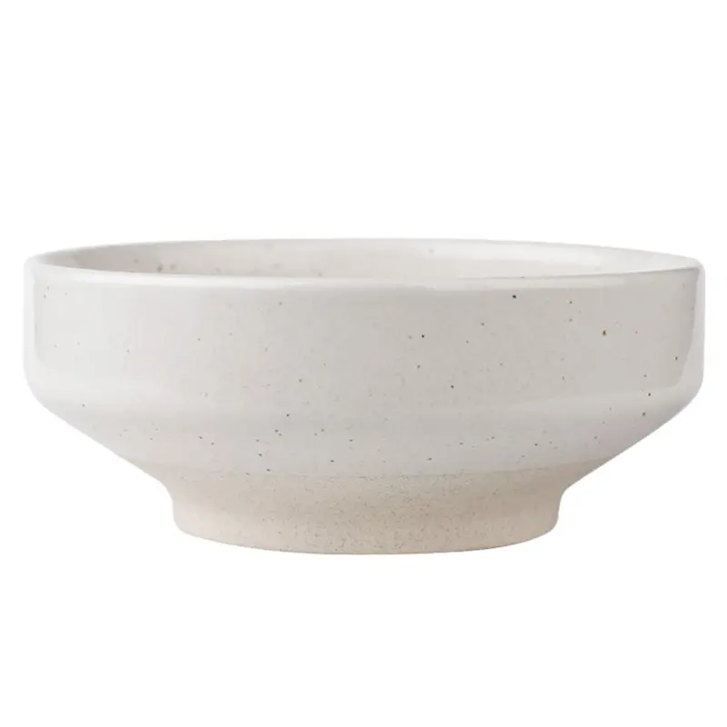 Миска-Боул STONE CLAY, керамика, белый, d17.5*7см фотография