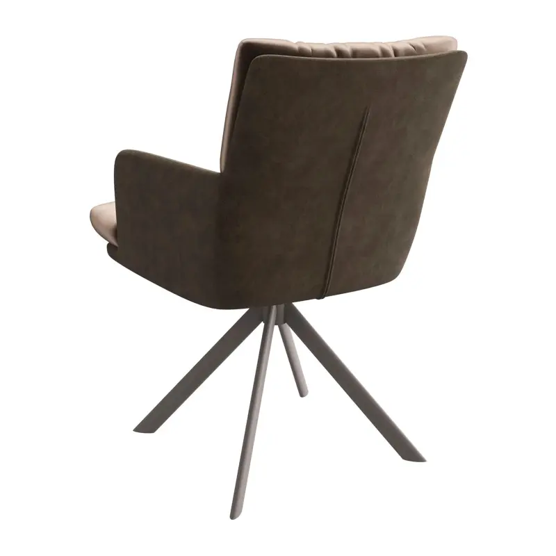 Стул CHARLES-R 360, d05 CAPPUCINO LUX - MOCCO замша lux\капучино_preview_2
