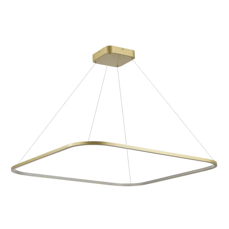 Светильник подвесной ST-Luce Золотистый/Белый LED 1*47W 4000K Подвесные светильники_preview_2