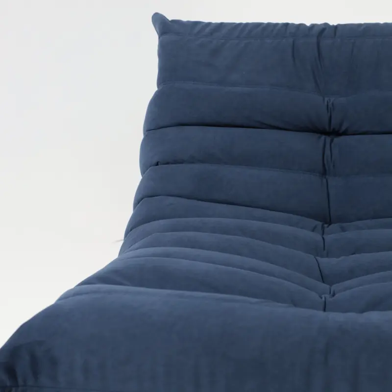 Бескаркасное кресло Француз BeanBag 90*45 / микровелюр, Джинс_preview_12