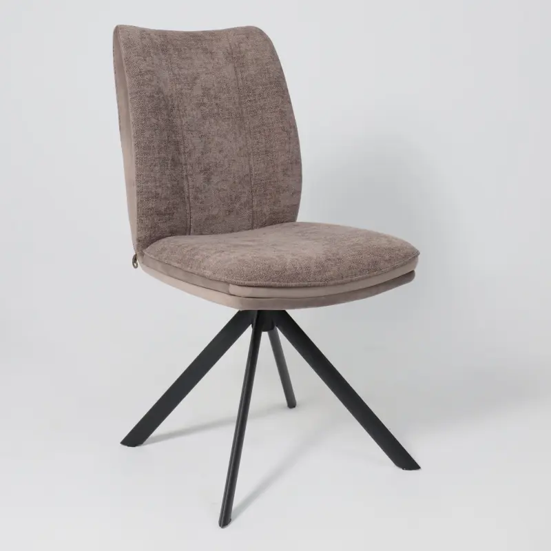 Стул SMART-R 360, g26 MOCCO шенилл LUX - d05 CAPPUCCINO LUX\черный_preview_5