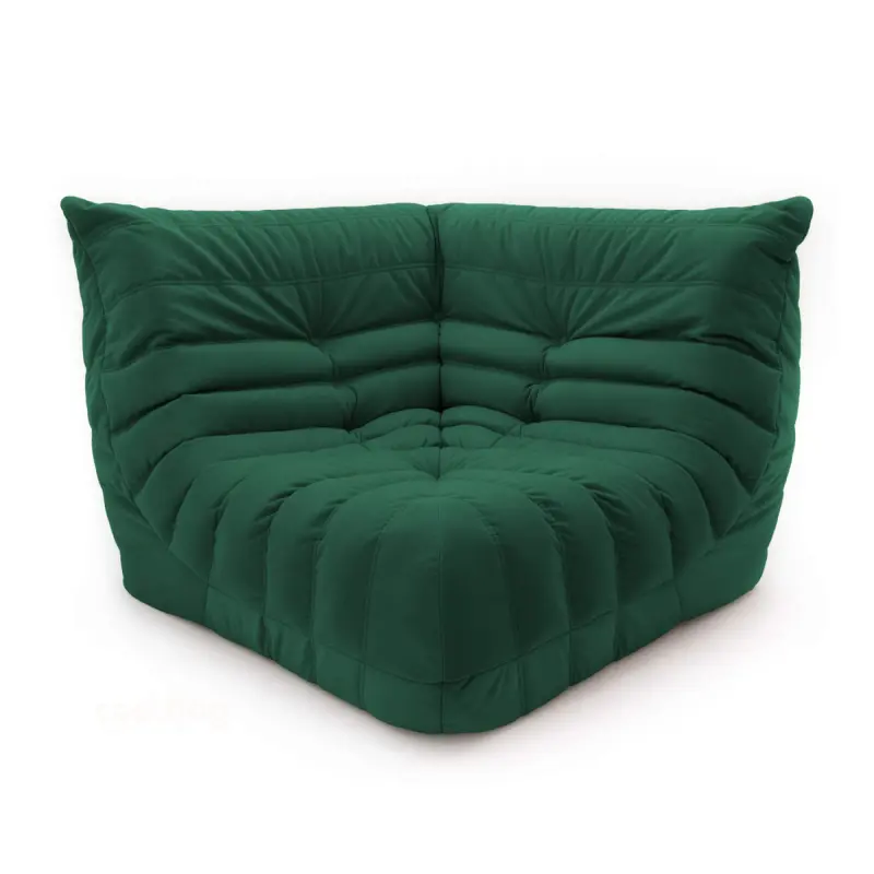 Бескаркасное кресло-угол Француз BeanBag 108*35 / микровелюр, Джунгли фотография