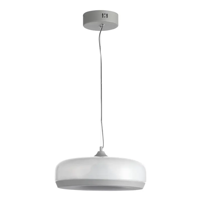Светильник подвесной ST-Luce Серый/Молочный LED 1*42W 3000K RIPPLE_preview_2