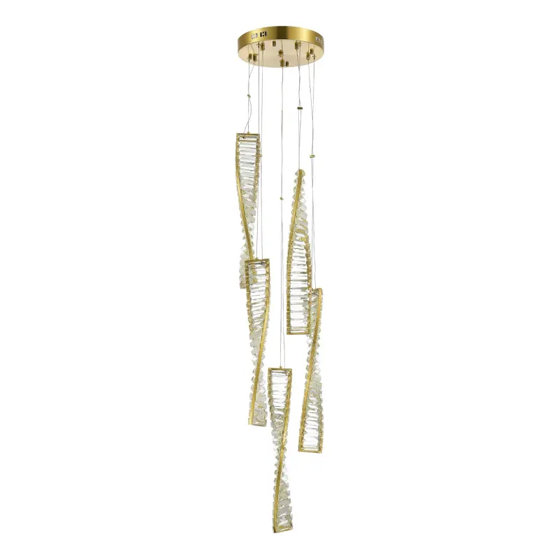 Светильник подвесной ST-Luce Латунь/Прозрачный LED 1*55W 4000K ELICA_preview_3