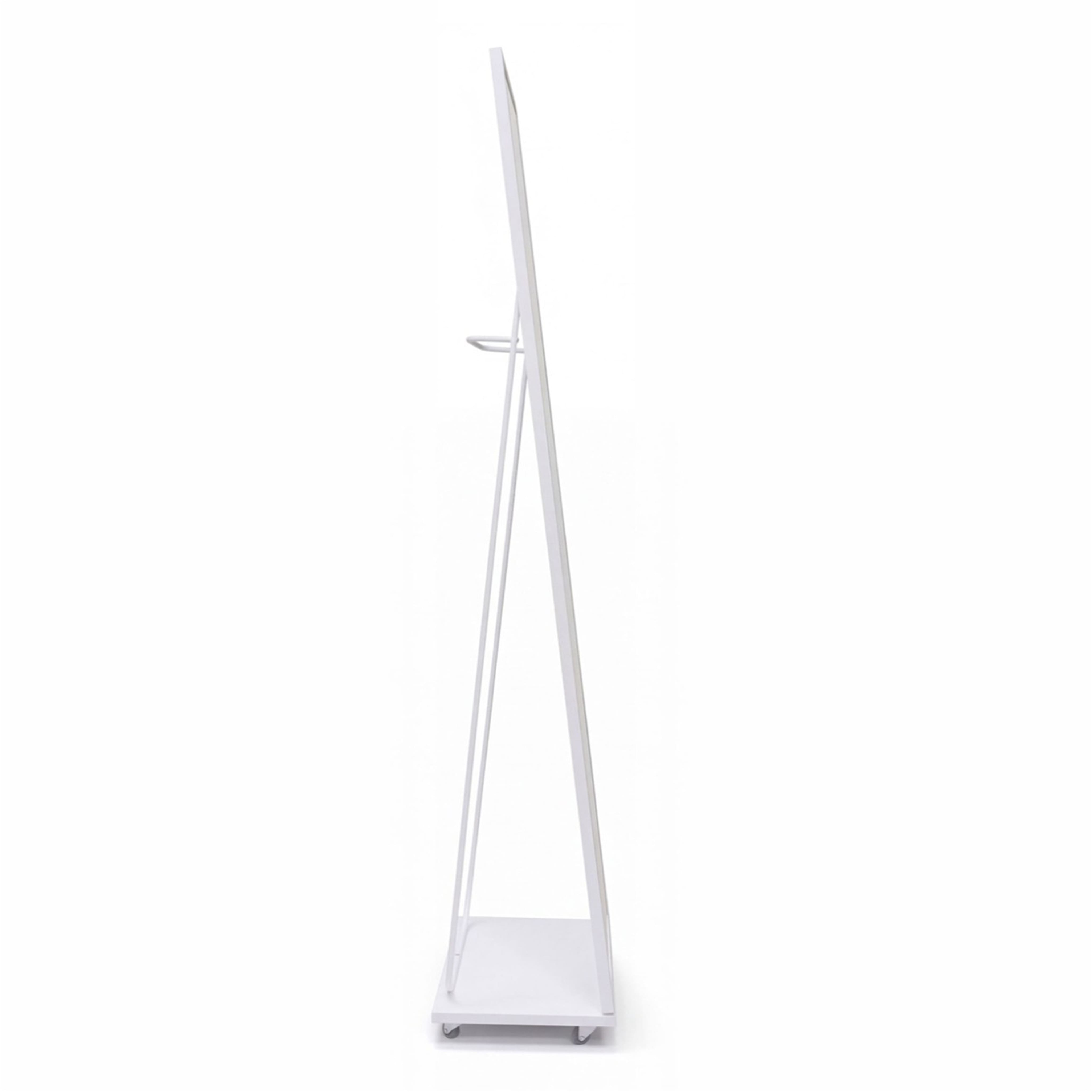 1600*500 зеркало напольное, белое, с полкой на колесиках ( MA5np-16050white)_preview_2