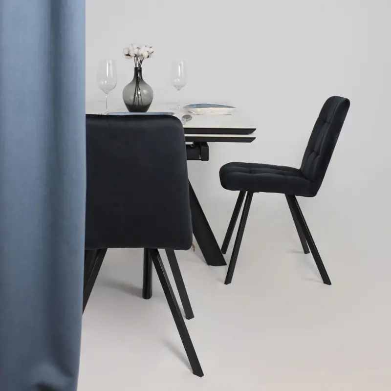 Стул ROMMY, d24 BLACK LUX\черный_preview_3
