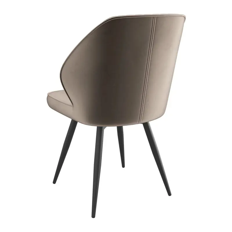 Стул MICHAEL-R1 360, d05 CAPPUCCINO LUX\черный_preview_2