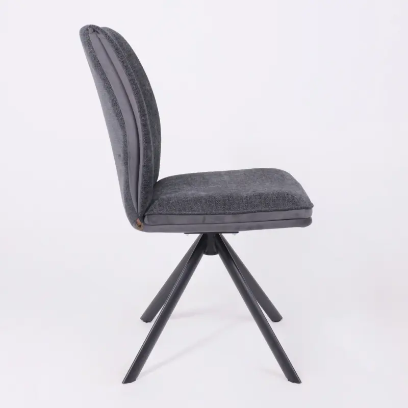 Стул SMART-R 360, g25 ANTRACITE шенилл LUX - d10 HEMATITE LUX\черный_preview_7