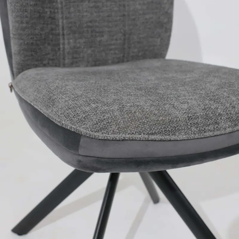 Стул SMART-R 360, g22 GRAPHITE шенилл LUX - d10 HEMATITE LUX\черный_preview_9