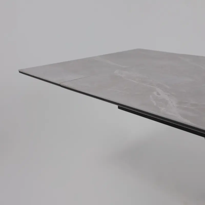Стол AV 2119, МДФ+керамика, раздвижной 1200 (1800)*800 серый, матовый LARKA GREY/черный_preview_15