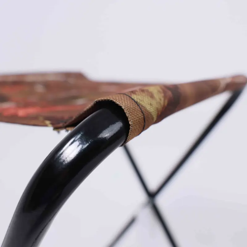 Складной стульчик-табурет без спинки "Пикник-1" с рюкзаком 20 л., 27*30-50cm, черный_preview_7
