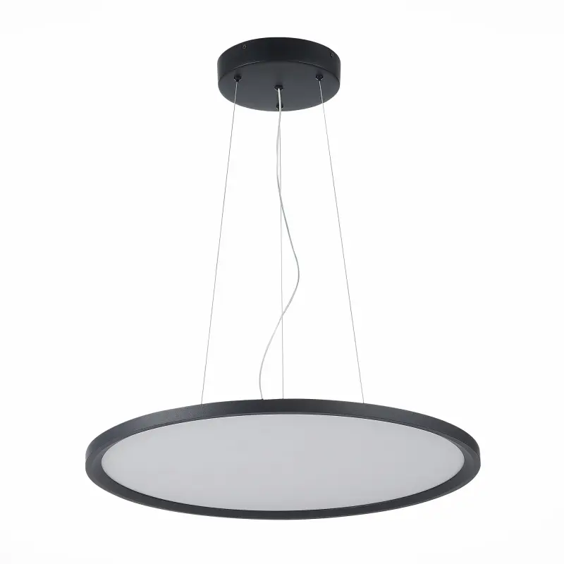 Светильник подвесной Черный LED 1*56W 4000K 5 040Lm Ra>80 120 IP20 D600xH36 185-265V Подвесные светильники_preview_6
