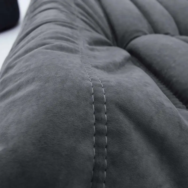 Бескаркасное кресло-угол Француз BeanBag 108*35 / микровелюр, Шторм_preview_3