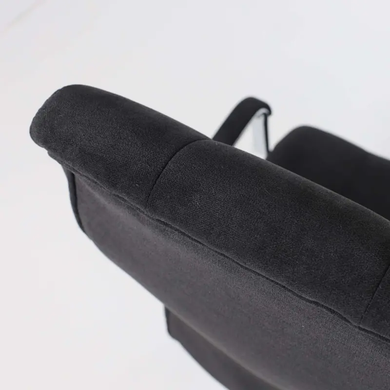 Кресло рабочее (поворотное) HARMONY, черная ткань/хром_preview_10